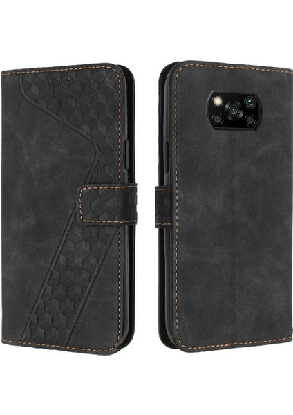 Xiaomi Poco X3/x3 Pro/x3 Nfc Cüzdan Manyetik Kickstand Flip Için Telefon Kılıfı (Yurt Dışından)