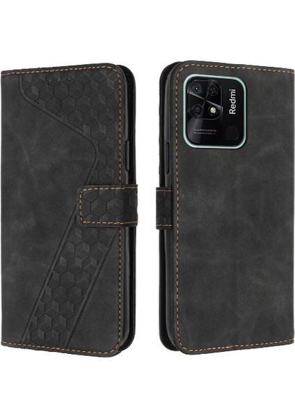 Xiaomi Redmi 10C Flip Folio Kart Yuvaları Için Telefon Kılıfı Kapak Kickstand (Yurt Dışından)