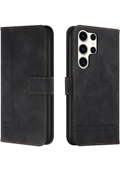 Samsung Galaxy S24 Ultra Kart Yuvaları Için Telefon Kılıfı Kapak El Kayışı Pu (Yurt Dışından) indirimleri