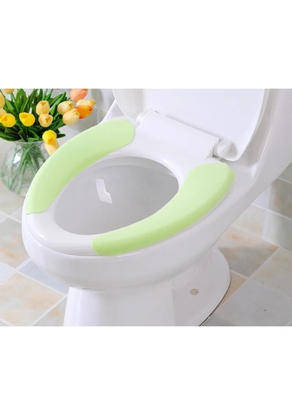 MATONGDIAN01FZ-LV Stili Evrensel Yıkanabilir Yeniden Kullanılabilir Klozet Kapağı Yumuşak Sıcak Peluş Closestool Koltuk Isıtıcı Wc Tuvalet Kapağı Koltuk Mat Etiket Kapakları (Yurt Dışından)