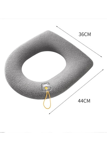 Mavi Stil Klozet Ev Kış Kalınlaşmış Polar Isıtma Pedi Kış Polar Astarlı Dört Mevsim Evrensel Su Geçirmez Tuvalet Kapağı (Yurt Dışından) indirimleri