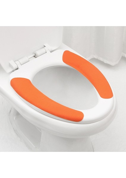 No.4 Stili Wc Karikatür Macun Tuvalet Yapışkan Koltuk Pedi Yıkanabilir Banyo Isıtıcı Koltuk Çıtası Ped Yastık Evrensel Klozet Kapağı Yumuşak (Yurt Dışından)