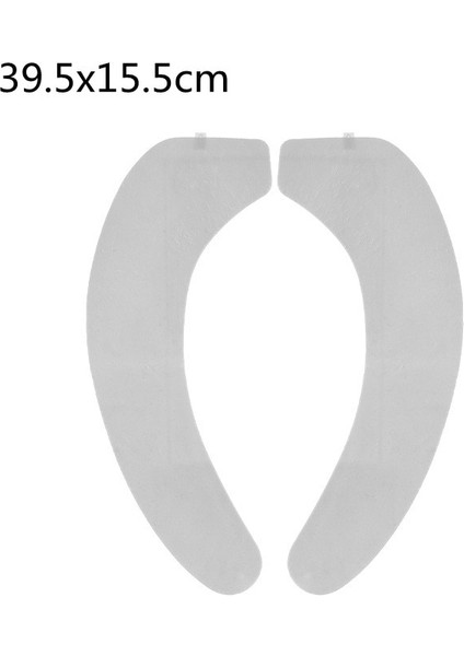 Mavi-L Tarzı 1 Çift Evrensel Klozet Kapağı Mat Yumuşak Wc Macun Tuvalet Yapışkan Koltuk Pedi Yıkanabilir Dekor Banyo Isıtıcı Koltuk Kapağı Aksesuarları (Yurt Dışından)