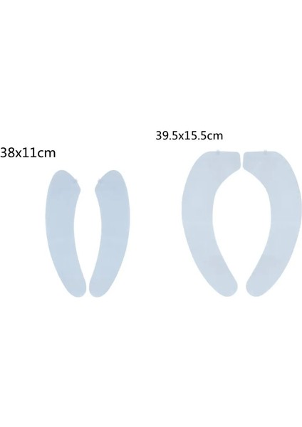 Mavi-L Tarzı 1 Çift Evrensel Klozet Kapağı Mat Yumuşak Wc Macun Tuvalet Yapışkan Koltuk Pedi Yıkanabilir Dekor Banyo Isıtıcı Koltuk Kapağı Aksesuarları (Yurt Dışından) modelleri