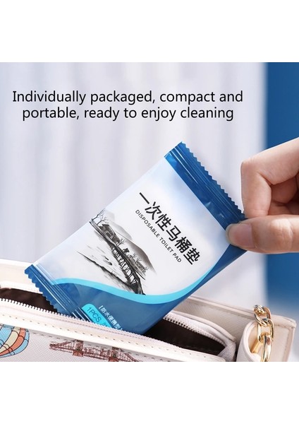 3-10 Adet Tarzı Klozet Kapakları Yetişkinler Için Tek Kullanımlık Su Geçirmez Paket Umumi Tuvaletler Için Seyahat Aksesuarları Uçak Kamp (Yurt Dışından) fırsatları