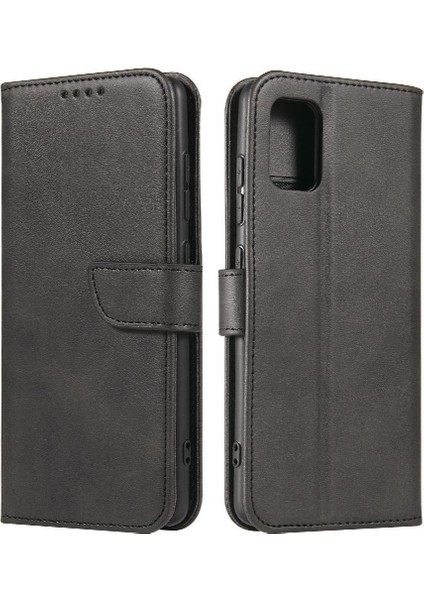 Samsung Galaxy A51 4G/M40S Manyetik Karbon Fiber Tam Koruma (Yurt Dışından)