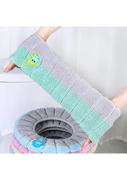 Pk Stili Sevimli Banyo Klozet Kapağı Fermuar Peluş Palto Tuvalet Kılıfı Mat Evrensel Klozet Ev Gereçleri (Yurt Dışından) fırsatları