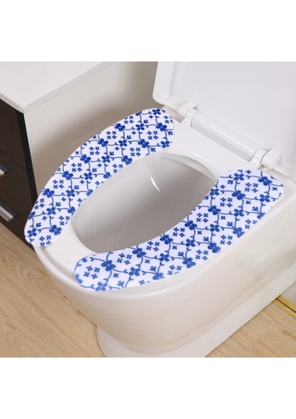 N Tarzı 1 Çift Renkli Sıcak Yumuşak Yıkanabilir Klozet Kapağı Mat Seti Ev Dekor Için Closestool Mat Koltuk Kılıfı Tuvalet Çıtası Aksesuarları (Yurt Dışından)