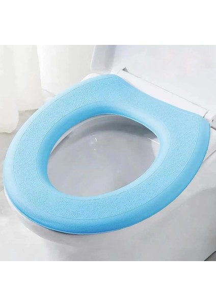 D Tarzı cm Yumuşak Silikon Klozet Kapağı Banyo O-Şeklinde Su Geçirmez Köpük Tuvalet Pedleri Yıkanabilir Çabuk Kuruyan Ev Wc Tuvalet Mat (Yurt Dışından) modelleri