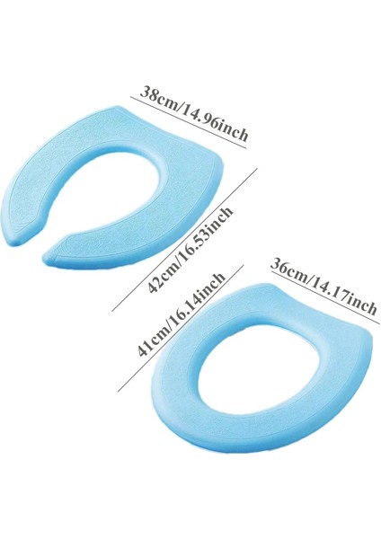 B-Yeşil Tarzı Klozet Kapağı Tuvalet Çıtası Eva Su Geçirmez Köpük Mat Tuvalet Contası Yastık Mat Taşınabilir Özelleştirilebilir Klozet Pedi (Yurt Dışından) modelleri