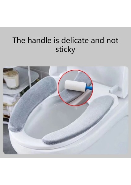 Gri Tarzı Klozet Kapağı Sıcak Yıkanabilir Yeniden Kullanılabilir Klozet Yastığı Isıtıcı Flanel Tuvalet Pedleri Kış Banyo Için Yeniden Kullanılabilir Yastık (Yurt Dışından) fiyatları