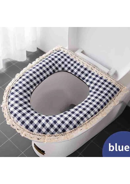 Siyah Stil Ev Dört Mevsim Evrensel Su Geçirmez Fermuar Klozet Kapağı Sevimli Avrupa Tarzı Kalınlaşmış Klozet Yıkayıcı (Yurt Dışından) modelleri