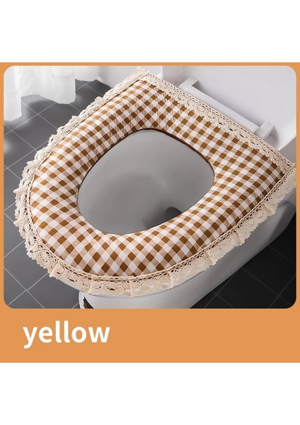 Siyah Stil Ev Dört Mevsim Evrensel Su Geçirmez Fermuar Klozet Kapağı Sevimli Avrupa Tarzı Kalınlaşmış Klozet Yıkayıcı (Yurt Dışından) fırsatları