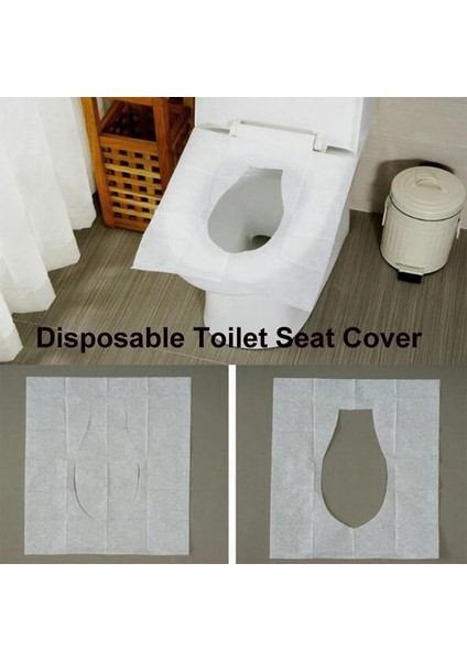 Beyaz Stil Tek Kullanımlık Tuvalet Kağıdı Travelcamping Banyo Aksesuarları Için Taşınabilir Güvenlik Klozet Kapağı (Yurt Dışından)