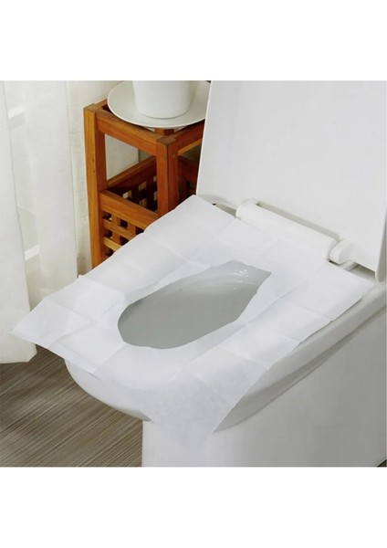 Beyaz Stil Tek Kullanımlık Tuvalet Kağıdı Travelcamping Banyo Aksesuarları Için Taşınabilir Güvenlik Klozet Kapağı (Yurt Dışından)