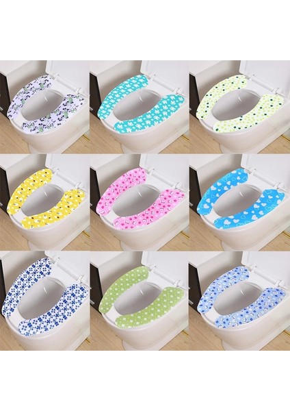 N Tarzı 1 Çift Renkli Sıcak Yumuşak Yıkanabilir Klozet Kapağı Mat Seti Ev Dekor Için Closestool Mat Koltuk Kılıfı Tuvalet Çıtası Aksesuarları (Yurt Dışından) fırsatları