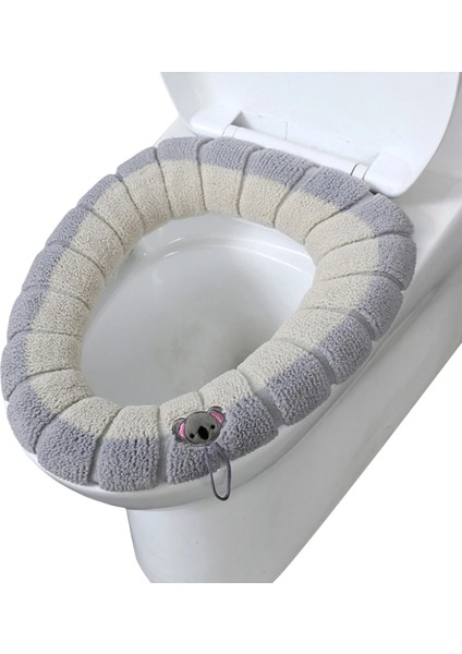 Erik Tarzı Kalın Banyo Klozet Kapağı Pedleri Yumuşak Isıtıcı Gerilebilir Elyaflar Klozet Kapağı Banyo Aksesuarları Için (Yurt Dışından) fırsatları