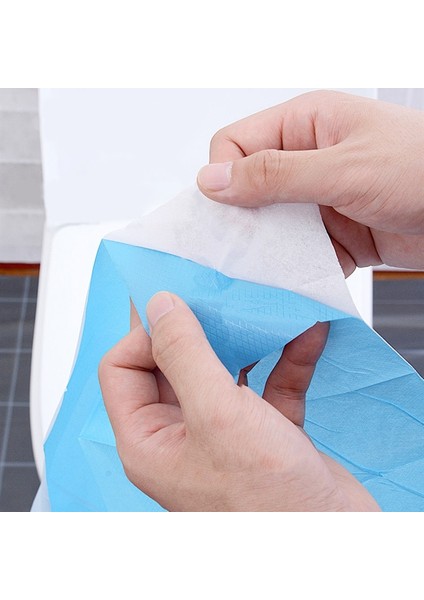 S Tarzı Ack Tek Kullanımlık Kağıt Klozet Kapağı Koruyucu Kamp Seyahat Hijyenik Tuvalet Minderi Su Geçirmez Banyo Malzemeleri Seti (Yurt Dışından) modelleri
