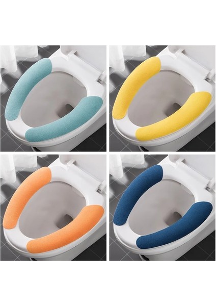 No.5 Tarzı 1 Çift Taşınabilir Yeniden Kullanılabilir Sıcak Peluş Klozet Dolum Yıkanabilir Banyo Paspas Koltuk Örtüsü Sağlık Yapışkan Ped Ev Gereçleri (Yurt Dışından) fiyatları