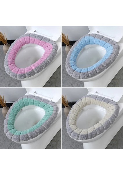 No.5 Tarzı Kış Sıcak Yumuşak Yıkanabilir Closestool Mat Koltuk Kılıfı Tuvalet Kapağı Pedi Bide Kapağı Banyo Aksesuarları Kalınlaşmak Klozet Kapağı Mat (Yurt Dışından) indirimleri