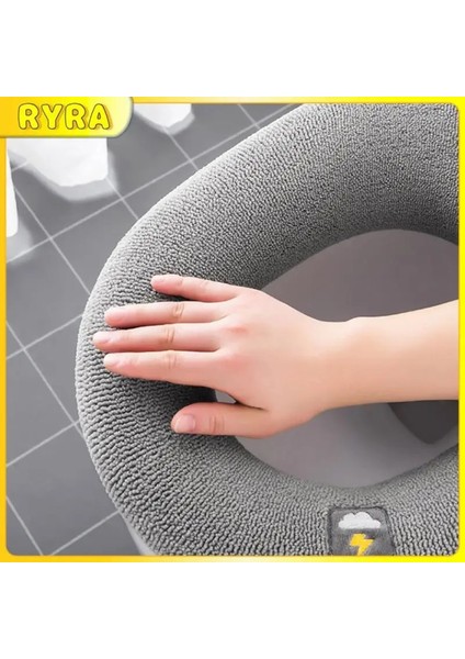 1 Adet Tarzı Dört Mevsim Tipi Tuvalet Kapağı Evrensel Örme Klozet Kapağı Banyo Aksesuarı Kalınlaşmış Ev Tuvalet Yaka (Yurt Dışından) fiyatları