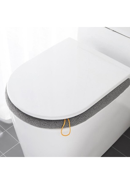 1 Adet Tarzı Dört Mevsim Tipi Tuvalet Kapağı Evrensel Örme Klozet Kapağı Banyo Aksesuarı Kalınlaşmış Ev Tuvalet Yaka (Yurt Dışından) modelleri