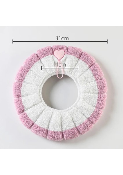 Mavi Stil Sıcak Rahat Klozet Kapağı Banyo Klozet Kapağı Closestool Yıkanabilir Yumuşak Isıtıcı Mat Kapak Ped Yastık Tapa Wc Mat (Yurt Dışından) modelleri