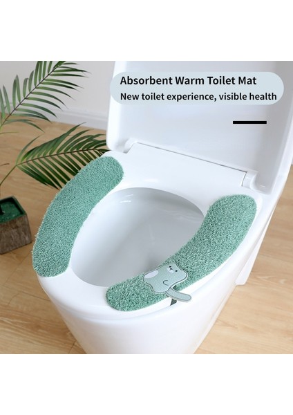 Bir Stil Evrensel Klozet Kapağı Örme Tuvalet Etiket Su Geçirmez Klozet Minderi Yıkanabilir Banyo Isıtıcı Tuvalet Kapağı Yastığı (Yurt Dışından) fiyatları