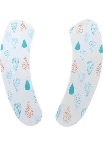 Beyaz Stil 2x Tuvalet Kapağı Koltuk Minderi Çok Renkli Sevimli Görünümlü Ev Aksesuarları Sıcak Ped Ev Gereçleri Koltuk Isıtıcı (Yurt Dışından)