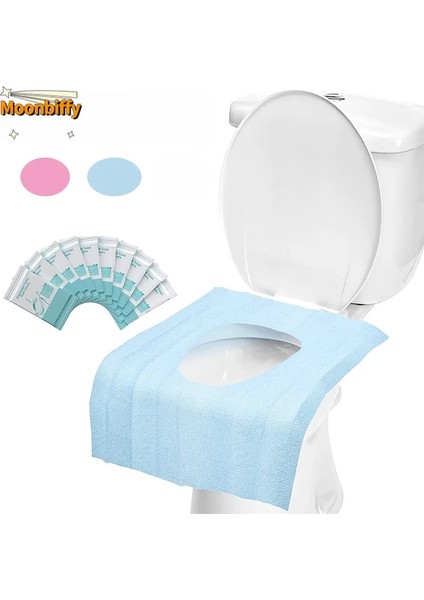 Pembe-10 Adet Tarzı Tek Kullanımlık Klozet Minderi Su Geçirmez Klozet Kapağı Yapışkanlı Tip Seyahat Hamile Kadın Taşınabilir Tuvalet Minderi Kağıdı (Yurt Dışından) fiyatları