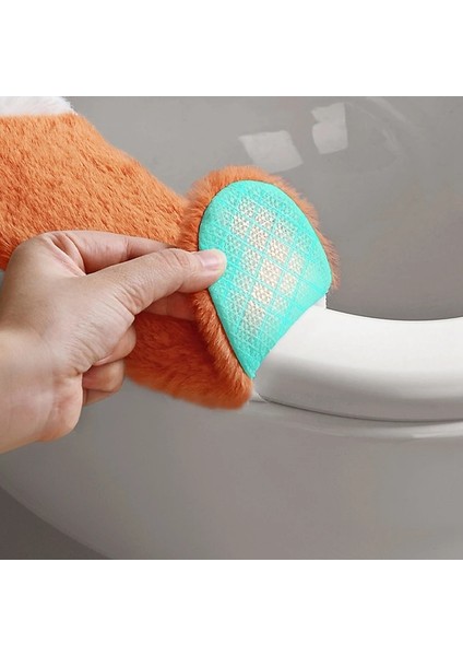 Jbm Stili Evrensel Klozet Kapağı Yumuşak Wc Macunu Tuvalet Yapışkan Koltuk Pedi Yıkanabilir Banyo Isıtıcı Koltuk Çıtası Ped Yastık Düz Renk (Yurt Dışından)