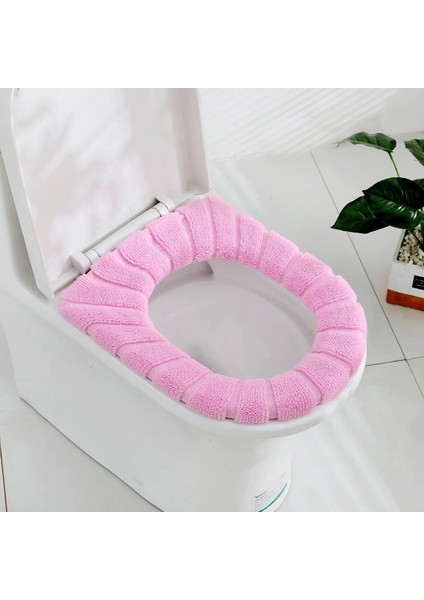 Beyaz Stil Evrensel Klozet Kapağı Kabak Desen Closestool Mat Yumuşak Sıcak Klozet Minderi Banyo Tuvalet Kapağı Aksesuarları Tuvalet (Yurt Dışından)