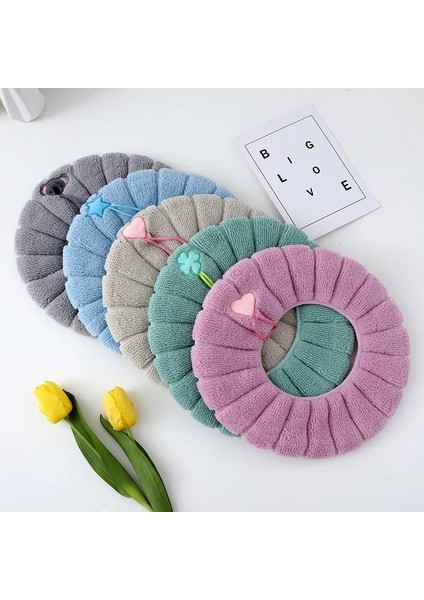 Beyaz Stil Evrensel Klozet Kapağı Kabak Desen Closestool Mat Yumuşak Sıcak Klozet Minderi Banyo Tuvalet Kapağı Aksesuarları Tuvalet (Yurt Dışından) indirimleri