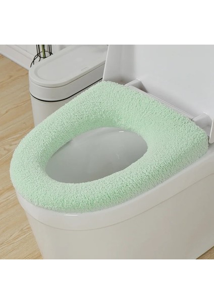 B-03 Stili Sıcak Klozet Kapağı Mat Kalınlaşmak Banyo Tuvalet Pedi Yastık Saplı Yumuşak Rahat Closestool Mat Banyo Aksesuarları (Yurt Dışından)