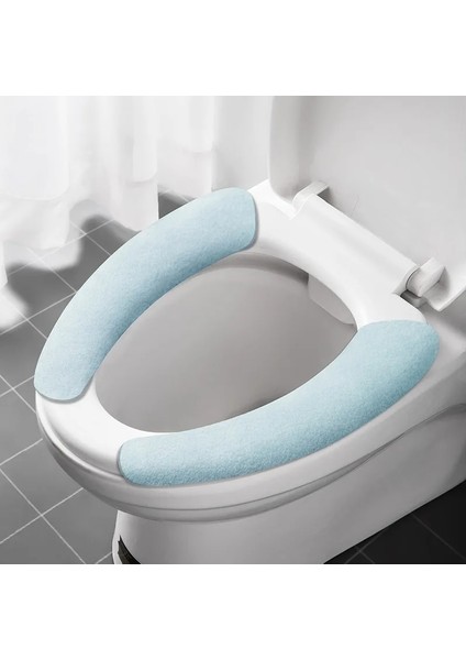 B Tarzı 1 Çift Tuvalet Etiketi Klozet Kapağı Yıkanabilir Klozet Kapağı Kendinden Yapışkanlı Yeniden Kullanılabilir Klozet Kapağı Pedi Banyo Paspas Klozet Kapağı (Yurt Dışından) fiyatları