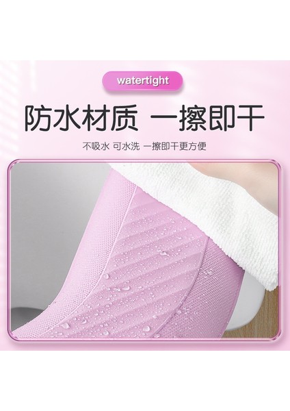 Pembe Tarzı Eva Klozet Su Geçirmez Macun Tipi Evrensel Modeller Tuvalet Kapağı Köpük Daire Kapağı Klozet Kapağı Ev Yıkanabilir Silinebilir (Yurt Dışından) modelleri