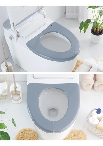 No.2 Tarzı Tuvalet Kapağı Plastik Taşınabilir Katlanır Yıkanabilir Evrensel Banyo Aksesuarları Klozet Kapakları Iskandinav Su Geçirmez Yeniden Kullanılabilir (Yurt Dışından) indirimleri