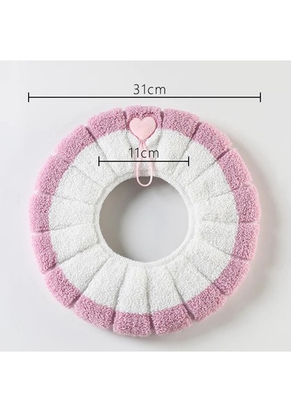 Gri Tarzı Kalın Sıcak Klozet Kapağı Evrensel Wc Mat Ev Kış Rahat Tuvalet Kapağı Closestool Mat Banyo Aksesuarları (Yurt Dışından) fırsatları