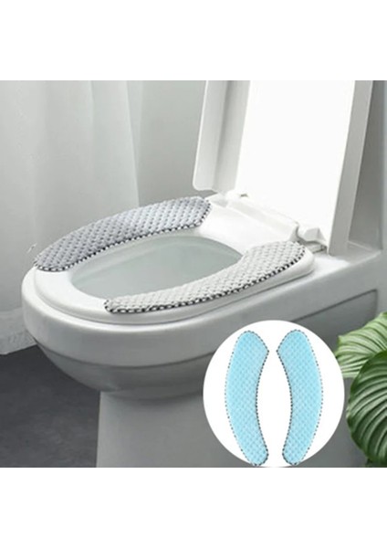 Gri Tarzı Iskandinav Kalınlaşmış Klozet Kapakları Yumuşak Tuvalet Kapağı Evrensel Kış Closestool Mat Banyo Lavabo Yastık Tuvalet Seti (Yurt Dışından) fiyatları