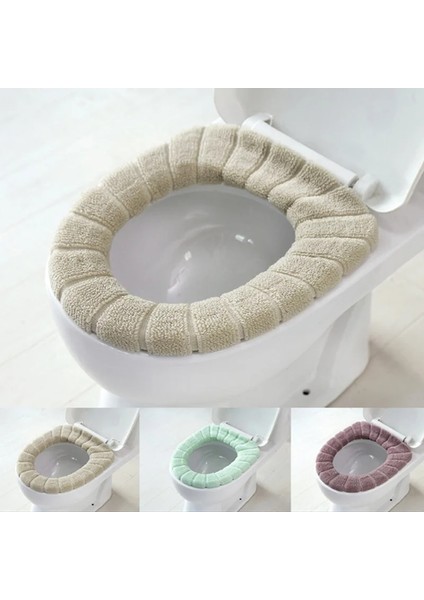 Gri Tarzı Evrensel Yumuşak Isıtmalı Yıkanabilir Klozet Mat Seti Ev Dekor Için Closestool Mat Koltuk Kılıfı Isıtıcı Tuvalet Çıtası Aksesuarları (Yurt Dışından) fiyatları