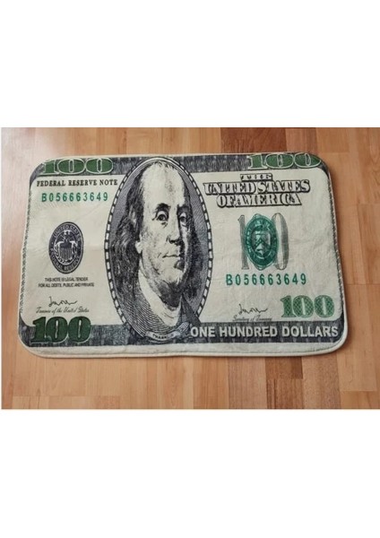 40X60CM Tarzı Vintage Para Para 100 Bill Dolar Boyama Kat Mat Sundurma Halı Ev Oturma Odası Başucu Dekor Halı Alfombra Habitación (Yurt Dışından)