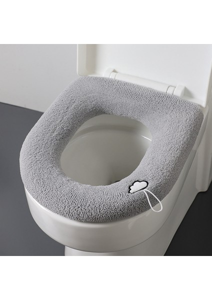 Pembe Tarzı Sıcak Klozet Kapağı Kabak Desenli Tuvalet Paspas Yumuşak Banyo Tuvalet Kapağı Tüm Tuvaletler Için Uydurma (Yurt Dışından) fiyatları