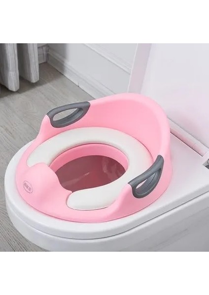 Pembe Tarzı Yeni Bebek Lazımlık Tuvalet Eğitimi Koltuğu Çok Fonksiyonlu Taşınabilir Tuvalet Halka Çocuk Pisuvar Tuvalet Lazımlık Eğitimi Koltukları Çocuk Kız Erkek (Yurt Dışından)