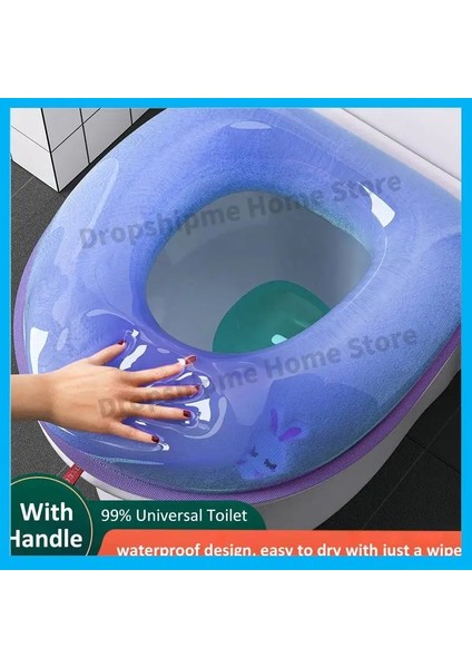 G Tarzı Su Geçirmez Klozet Kapağı Mat Kış Sıcak Yumuşak Yıkanabilir Closestool Mat Kılıfı Tuvalet Kapağı Pedi Bide Kapağı Banyo Aksesuarları (Yurt Dışından) fiyatları