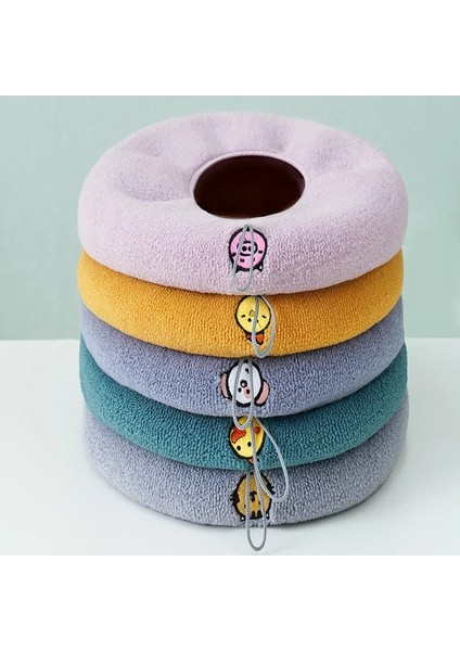 Pembe Tarzı Kalınlaşmak Closestool Mat Saf Renk O-Şekilli Ped Bide Kapak Pedi Tuvalet Kapağı Aksesuarları Klozet Kapağı Banyo Aksesuarları (Yurt Dışından) fiyatları