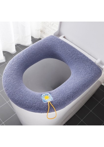 Bir Stil Kabak Desen Closestool Mat Yumuşak Sıcak Klozet Minderi Banyo Tuvalet Kapağı Aksesuarları Evrensel Klozet Kapağı (Yurt Dışından) fiyatları