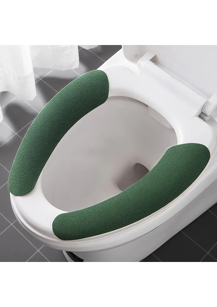 No.4 Stili Klozet Kapağı Wc Macunu Tuvalet Yapışkan Koltuk Pedi Yıkanabilir Yumuşak Şeker Renk Banyo Isıtıcı Koltuk Çıtası Ped Yastık (Yurt Dışından)