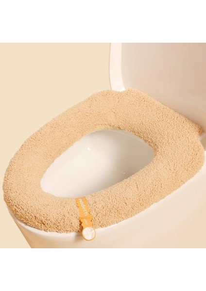 Gri Tarzı Kış Sıcak Klozet Kapağı Mat Kalınlaşmak Banyo Tuvalet Pedi Yastık Saplı Yumuşak Rahat Closestool Mat Banyo Aksesuarları (Yurt Dışından) fırsatları