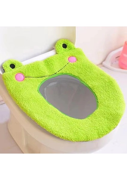 Fil Tarzı Klozet Kapağı Mat Banyo Isıtıcı Tuvalet Yıkanabilir Kumaş Klozet Isıtıcı Ped Karikatür Peluş Tuvalet Paspas Kalınlaşma Lazımlık Seti (Yurt Dışından) fırsatları