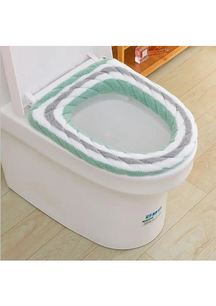 Bir Stil Evrensel Sıcak Yumuşak Yıkanabilir Klozet Kapağı Mat Seti Ev Dekor Için Closestool Mat Koltuk Kılıfı Tuvalet Çıtası Aksesuarları (Yurt Dışından) fırsatları